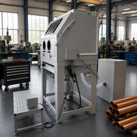 Promotion Usine : Cabine de sablage verticale à pression directe 990L PSBC990 pour portes, à prix compétitif