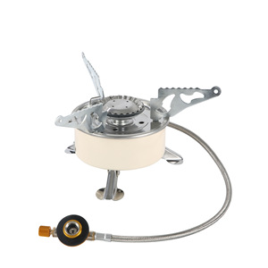 Réchaud de camping portable pliable carré pour barbecue extérieur transfrontalier, cuisinière à gaz isobutane pour 3-5 personnes - Product Image 4