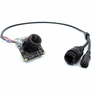 Offres Spéciales 38*38mm 1/2.8 "CMOS H.264/H.265 double flux 25fps 5MP Starlight faible luminosité 0.001Lux <span class=keywords><strong>Module</strong></span> de caméra IP 1.7mm objectif Fisheye - Product Image 4