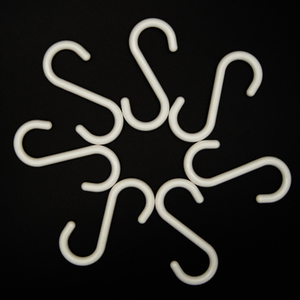 3 "và 4.6" Kích thước S hình móc móc nhựa treo móc cho nhà bếp, cửa hàng làm việc, phòng tắm, vườn - Product Image 5