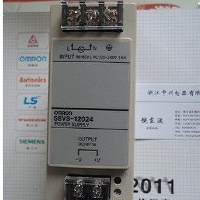 S8VS 12024 พาวเวอร์ซัพพลาย 24V DC 3A ระบายความร้อนด้วยอากาศ สำหรับใช้งานในอุตสาหกรรม - Product Image 1