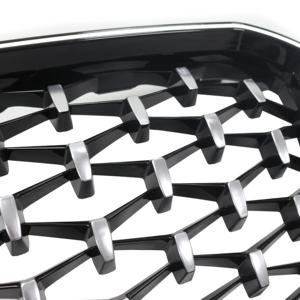 X3 G08 <span class=keywords><strong>calandre</strong></span> éclairée par LED 2023 + <span class=keywords><strong>diamant</strong></span> noir brillant argenté mise à niveau du pare-chocs avant <span class=keywords><strong>calandre</strong></span> centrale avant pièces de carrosserie automatiques pour <span class=keywords><strong>BMW</strong></span> - Product Image 5