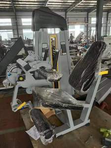 Máquina de <span class=keywords><strong>Curl</strong></span>/Extensión de Piernas Sentado, Entrenador de Muslos Delanteros y Traseros, Venta Directa de Fábrica - Product Image 4