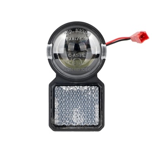 Original <b>12V</b> LED Headlight for Kukirin A1 Scooter <b>12V</b> Adjustable Head Lamp Replacement Parts - Product Image 4
