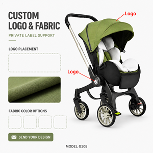 <span class=keywords><strong>Passeggino</strong></span> Multifunzionale 4-in-1 per Neonati, Seggiolino di Sicurezza Leggero e Pieghevole, Carrozzina <span class=keywords><strong>Reclinabile</strong></span> per Bambini - Product Image 2