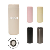 Gobelet à café moderne portable en acier inoxydable 304 à double paroi isolé sous vide de 350 ml pour le café et l'eau