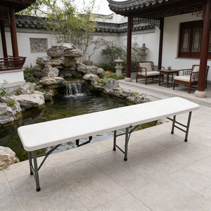 Sedia <span class=keywords><strong>da</strong></span> Giardino in Plastica di Grado Commerciale, Sedia <span class=keywords><strong>da</strong></span> Esterno in Resina Resistente Impilabile per Noleggio Eventi - Product Image 6