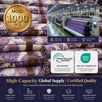 Grande couverture de pique-nique bohème imperméable et écologique en tissu Oxford 200x200cm, violette, pour extérieur, plage, pliable, portable, haut de gamme
