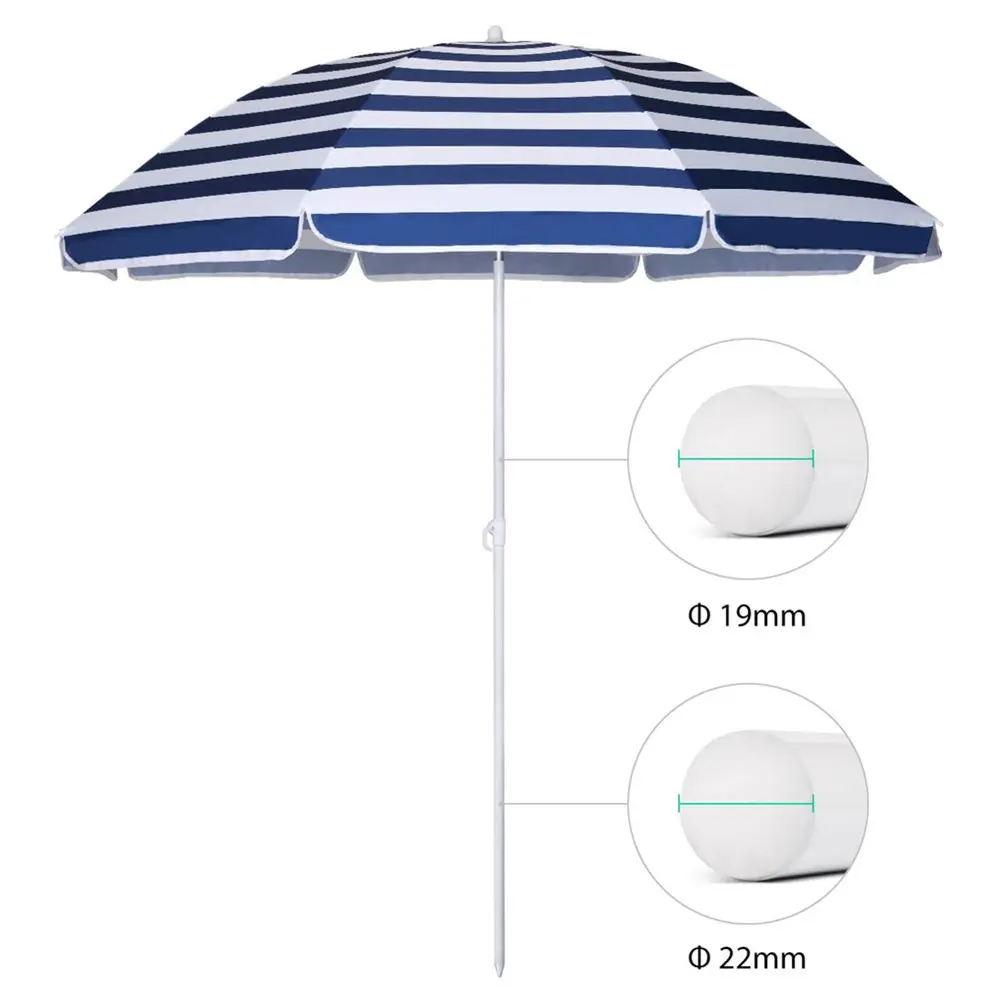 Penjualan Laris Payung Pantai Matahari Luar Ruangan Cetak Penuh Kustom dengan Rumbai, Payung Payung