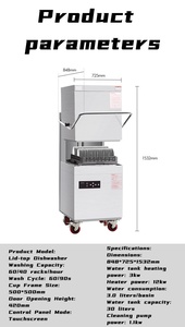 <span class=keywords><strong>Lave</strong></span>-<span class=keywords><strong>vaisselle</strong></span> autoportant en acier inoxydable 304, vente en gros d'usine, machine à laver la <span class=keywords><strong>vaisselle</strong></span> électrique, certifiée CE - Product Image 4