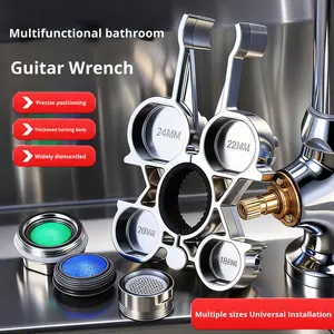 Clé à <span class=keywords><strong>Robinet</strong></span> Universelle <span class=keywords><strong>pour</strong></span> Démontage, Clé à <span class=keywords><strong>Robinet</strong></span> Multifonctionnelle <span class=keywords><strong>pour</strong></span> Évier et <span class=keywords><strong>Robinet</strong></span> de Salle de Bain <span class=keywords><strong>pour</strong></span> Cuisine et Salle de Bain - Product Image 5