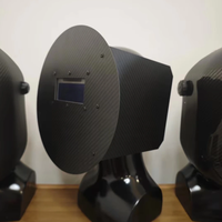 Helm Las Otomatis Peredup dengan Pengaturan Peredupan Otomatis Half View 1 Ms Switch Time untuk Penggunaan Manufaktur Otomotif