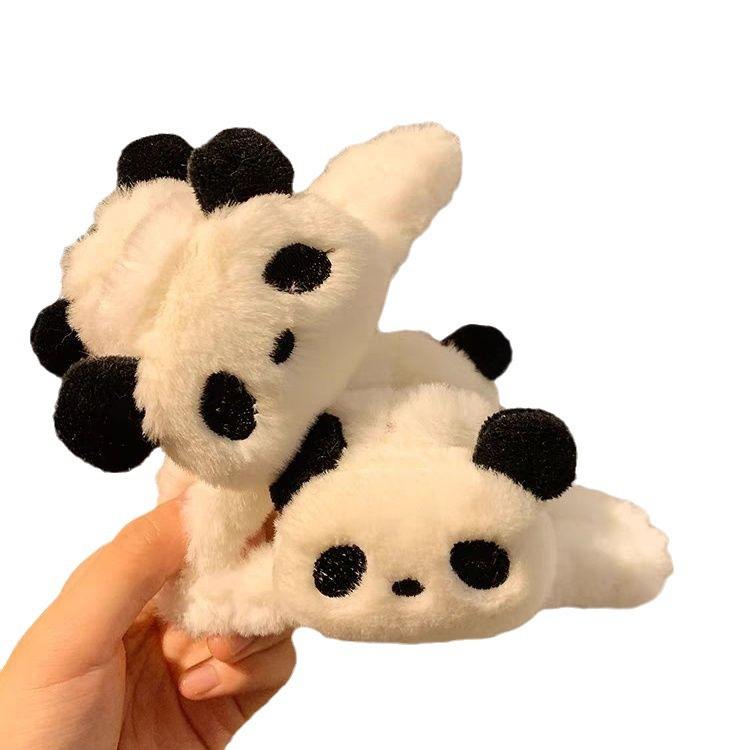 Wholesale Cute Cartoon Plush Panda Headband for Facial Mask, Wide-brimmed Hairband for Female Internet Celebrity Hair Claws