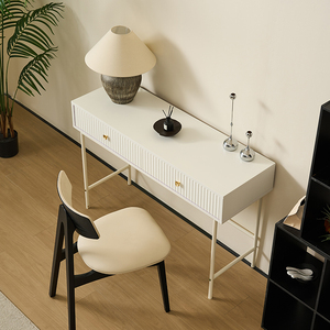 Modern Console <b>Tables</b> for Hallway Living Room Dining Bedroom Hotel Hospital With Storage-Home Furniture 0815-white-4 Bedroom Mak - Product Image 2