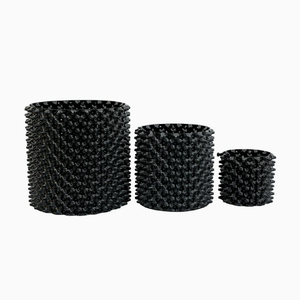 <span class=keywords><strong>Jardinière</strong></span> en plastique écologique à élagage aérien avec trous <span class=keywords><strong>de</strong></span> drainage - Design moderne style ferme pour la maison et le bureau - Product Image 2