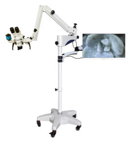 YSX180 외과용 현미경 치과 수술용 현미경 10W LED 동축 조명 및 3단계 확대 기능 - Product Image 3