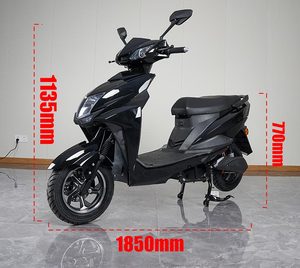 CKD SKD 10 pouces pas cher longue portée moto électrique 600/800W 50 km/h vitesse cyclomoteur électrique avec pédales et batterie - Product Image 2