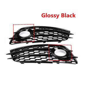 ABS calandre pièces de voiture antibrouillard cadre sport Style antibrouillard calandre antibrouillard couvercle de lampe pour Audi A4 B8 2008 2009 2010 2011 2012 - Product Image 5