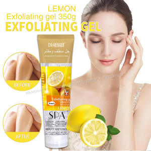 Exfoliante Corporal <span class=keywords><strong>y</strong></span> Facial Blanqueador de Piel <span class=keywords><strong>con</strong></span> Extracto Natural Orgánico de Frutas, Gel Exfoliante de Rosa, <span class=keywords><strong>Aloe</strong></span> <span class=keywords><strong>y</strong></span> Limón, Limpiador Antiacné, Removedor de Callosidades - Product Image 4