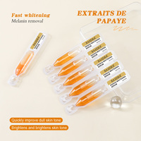 Meilleur Sérum Éclaircissant pour le Visage à l'Acide Kojique et Extrait de Papaye, Ampoule Blanchissante Corps Peau, Fourniture OEM