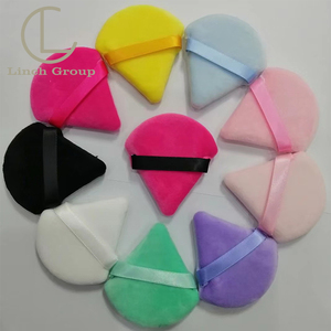 Doppia faccia spugna facciale quadrata in pile di corallo 3 applicatore pad e <span class=keywords><strong>l</strong></span> f cosmetici mini frullatori puff - Product Image 1