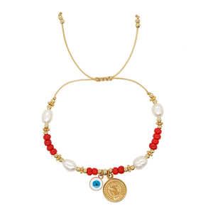 B3604 Virgen colgante pulsera colorido ojo encanto pulsera con cuentas hilo rojo pulsera <span class=keywords><strong>amistad</strong></span> - Product Image 5