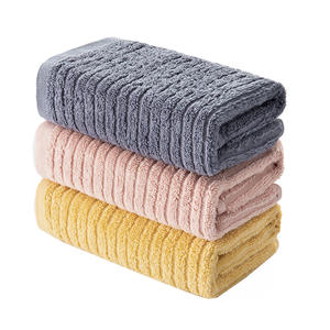 ผ้าเช็ดหน้าคอตตอนเลิฟ ผ้าฝ้ายแท้ 33x70 ซม. สีพื้น ไม่เป็นขุย สำหรับใช้ในบ้าน รูปทรงสี่เหลี่ยมผืนผ้า - Product Image 2