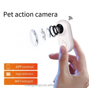 Mini Cámara deportiva inalámbrica, <span class=keywords><strong>Collar</strong></span> de cámara para gatos con grabación de vídeo, cámara corporal de acción pequeña para rastreador de mascotas, Suministros/cosas - Product Image 4