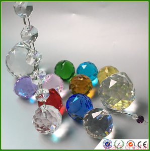Prisms <strong>Crystal</strong> Glass <strong>Ball</strong> with Hole for Suncatcher Chandelier Hanger 4cm - Product Image 6