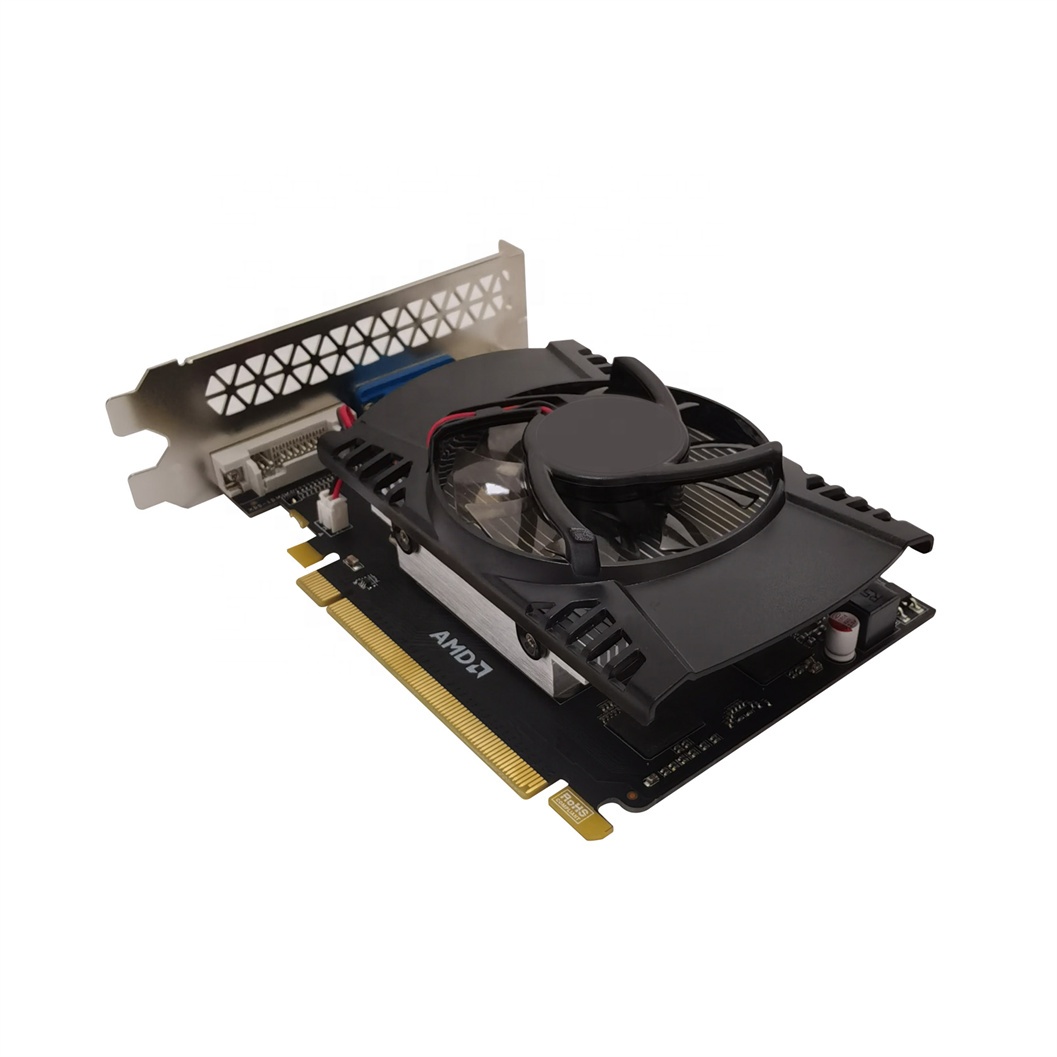 OEM AMD Radeon HD 7670 1GB ทำงาน128bit AMD HD7670การ์ดกราฟิกการ์ดเกมการ์ด