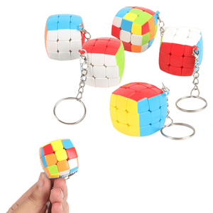 Tùy Chỉnh 3X3 Mini Ma Thuật <span class=keywords><strong>Cube</strong></span> Câu Đố Móc Chìa Khóa Giáo Dục Đơn Giản Tốc Độ <span class=keywords><strong>Cube</strong></span> Dễ Thương Món Quà Giáng Sinh Cho Trẻ Em - Product Image 6