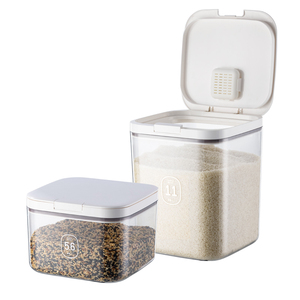 Dispensador de Alimentos Hermético de Plástico Grande ANYA, Contenedor de Granos de Cereales y Arroz al por Mayor, Organizador de Cocina, Caja de Almacenamiento de Alimentos, Recipiente - Product Image 1
