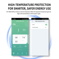 TOMZN TUYA Smartlife WIFI disjoncteur interrupteur intelligent télécommande sur/sous tension Protection contre le courant température