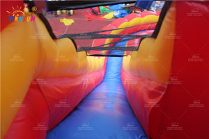 Gran comercial nuevo diseño volar tobogán acuático Parque rojo amarillo azul tobogán acuático inflable - Product Image 6