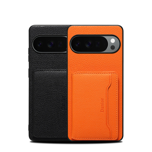 เคสโทรศัพท์กันกระแทกพร้อมที่วางการ์ดแม่เหล็กไร้สายลายลิ้นจี่ PU สำหรับ Pixel 11/10/9/8/7/6 ซีรีส์ - Product Image 6