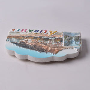 Imán de nevera de resina 3D recuerdo turístico vintage colorido <span class=keywords><strong>Alicante</strong></span> nuevo creativo de alta calidad al por mayor - Product Image 4