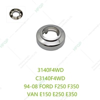 Tapa central cromada para rueda 3140F4WD 560-3140 para Ford F250 F350 Pickup Van E150 E250 E350 E450 4WD de 1994-2008