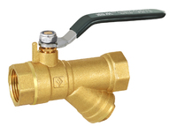 LISHUI Filtre à eau manuel élevé Filtre à bille Y Type BSP Filetage femelle Personnalisable OEM Offre Spéciale