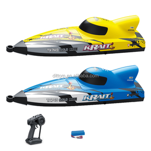 TX749 Jet Boat <span class=keywords><strong>Vortex</strong></span> à grande vitesse 25 km/h 2.4GHz Brushless RC Jet Boat Racing Yacht Ship Model Adult and Children's Toy - Product Image 1