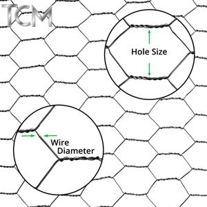 Chống gỉ gia cầm lưới hàng rào-PVC tráng lục giác dây lưới cho an toàn động vật ngoài trời - Product Image 3