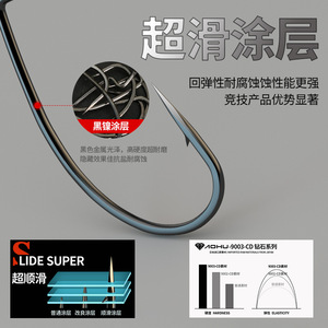 Hameçons Aohu Crank, 100 pièces, affûtés chimiquement, pour la pêche aux leurres, la pêche en mer et la pêche en roche, accessoire de pêche. - Product Image 5