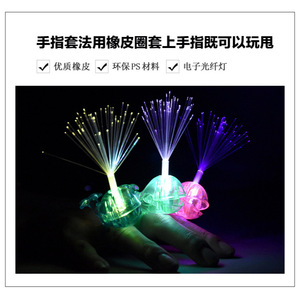 Lámpara de Dedo con Forma de Ballena, Juguete Luminoso de Plástico para Mercados Nocturnos, Conciertos, Accesorios de Animación, Producto Novedoso al por Mayor - Product Image 4