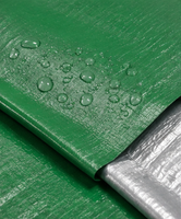 Rouleau de bâche PE sur mesure, directement de l'usine, taille personnalisée 2x50m 4x100m, bâche en plastique imperméable