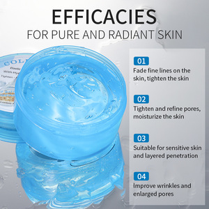Gel de Aloe Vera Hidratante Facial con Colágeno 300g, Cuidado de la Piel sin Enjuague para el Rostro - Product Image 5