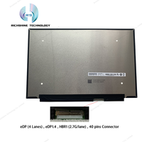 Nouvel écran d'ordinateur portable RS B133QAN03.2 13,3 pouces Slim EDP 40 broches 2560x1600 IPS LCD 100% sRGB 60Hz, panneau de remplacement avec garantie de 90 jours
