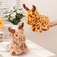 Peluche Élan Tacheté Personnalisable OEM/ODM - Couleurs et Motifs Personnalisables, Poupée en Peluche Élan Doux et Personnalisée pour Cadeaux