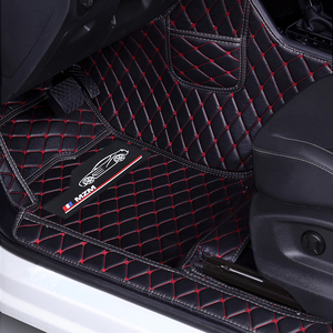 Tapetes de Lujo de Cuero para Coche con Volante a la Derecha para <span class=keywords><strong>Toyota</strong></span> 4Runner, Avalon, Civic, Crown, <span class=keywords><strong>GT</strong></span> <span class=keywords><strong>86</strong></span>, Cubierta de Alfombrilla Impermeable y Ecológica - Product Image 2