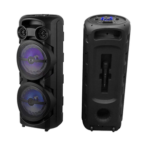 Tooh Loa Karaoke Có Xe Đẩy Không Dây Loa Hộp Tiệc Bằng Nhựa Màu Xanh Dương Loa Tiệc <span class=keywords><strong>Bluetooth</strong></span> Di Động Giá Hợp Lý RGB 30W - Product Image 4