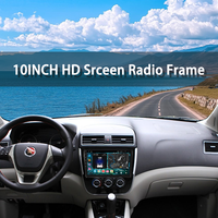 Meihua Car Audio 10.1 "Grand écran DVD Fascia Frame Adapter pour Dongfeng Fengxing Joyear 2Din Dash Installation Panel Frame Kit