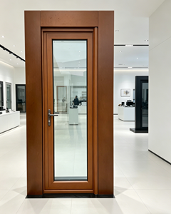 <span class=keywords><strong>Porte</strong></span> <span class=keywords><strong>de</strong></span> balcon manuelle moderne à ouverture vers l'extérieur avec moustiquaire invisible, surface finie, gain <span class=keywords><strong>de</strong></span> place et isolation thermique - Product Image 2